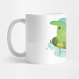 father and son cute frogs Mug